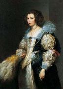 Anthony Van Dyck Marie Louise de Tassis, Antwerp 1630 oil painting reproduction